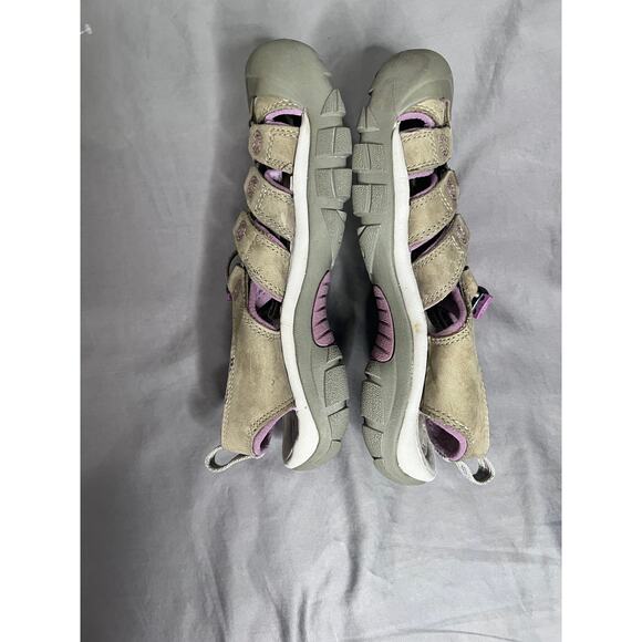 Keen womens size 8 sandals Whisper Waterproof beige/pink hiking, camping - Picture 4 of 9